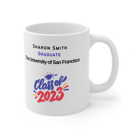 Personalized Graduation Mug Gift for Son, Grad Gift for Daughter, Graduate Gifts