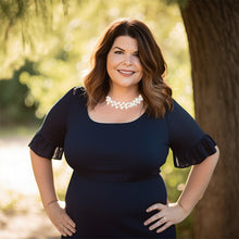 Load image into Gallery viewer, Freshwater Pearl Necklace – 2-Strand Twisted or Layered Statement, 20"