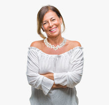 Load image into Gallery viewer, Freshwater Pearl Necklace – 2-Strand Twisted or Layered Statement, 20"