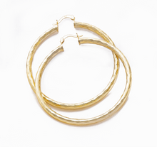 Load image into Gallery viewer, Big Gold Hoop Earrings, 59mm