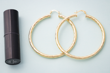 Load image into Gallery viewer, Big Gold Hoop Earrings, 59mm