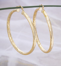 Load image into Gallery viewer, Big Gold Hoop Earrings, 59mm
