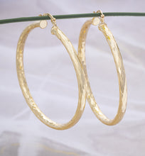 Load image into Gallery viewer, Big Gold Hoop Earrings, 59mm