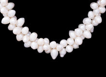 Load image into Gallery viewer, Freshwater String of Pearls Statement Necklace, 18 inches
