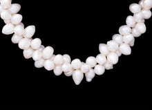 Load image into Gallery viewer, Freshwater Pearl Necklace – 2-Strand Twisted or Layered Statement, 20"