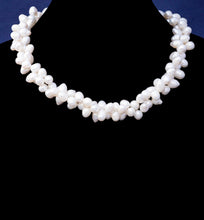 Load image into Gallery viewer, Freshwater Pearl Necklace – 2-Strand Twisted or Layered Statement, 20"