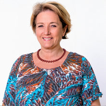 Load image into Gallery viewer, Dark Red Pearl Statement Necklace, 18 inches