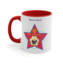 Load image into Gallery viewer, Custom Best Dog Dad Personalized Mug, Gift for Pet Grieving Dad or Mom, 11oz