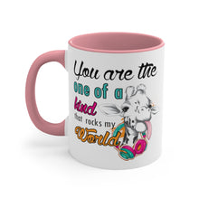 Load image into Gallery viewer, One of a Kind Rocks my World Personalized Mug, 11oz