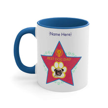Load image into Gallery viewer, Custom Best Dog Dad Personalized Mug, Gift for Pet Grieving Dad or Mom, 11oz