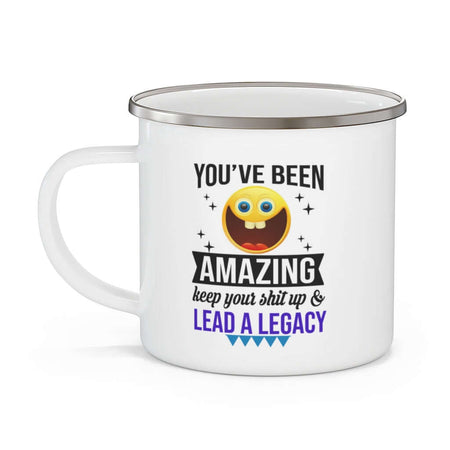 Amazing Legacy Enamel Camping Mug for Him