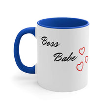 Load image into Gallery viewer, Boss Lady Personalized 11oz Accent Mug for Entrepreneur