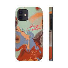 Load image into Gallery viewer, Fearless Custom Text Tough Cover for iPhone 14/13/12/11/10 X/8/7 and iPhone SE Phone Cases
