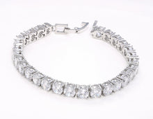 Load image into Gallery viewer, Synthetic Diamond 5mm Tennis Bracelet, 6 inches