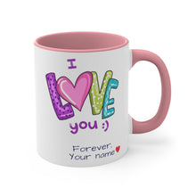 Load image into Gallery viewer, One of a Kind Rocks my World Personalized Mug, 11oz