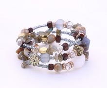 Load image into Gallery viewer, Magical Owl Adjustable Bracelet Wrap