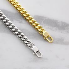Load image into Gallery viewer, Cuban Link Fashion Gold Stainless Steel Chain for Boyfriend, Anniversary Gift for Husband
