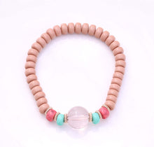 Load image into Gallery viewer, Faithful Hansa Elastic Beaded Bracelet