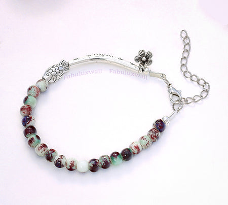 Lucky Bohemian Beaded Bracelet for Women