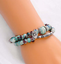 Load image into Gallery viewer, Bohemian Elastic Cuff Bracelet, Boho Wrap Bracelet for Women