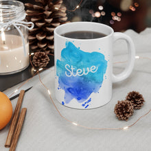 Load image into Gallery viewer, Personalized Ceramic Mug Gift for Surfers, 2 Sided Custom 11oz Mug