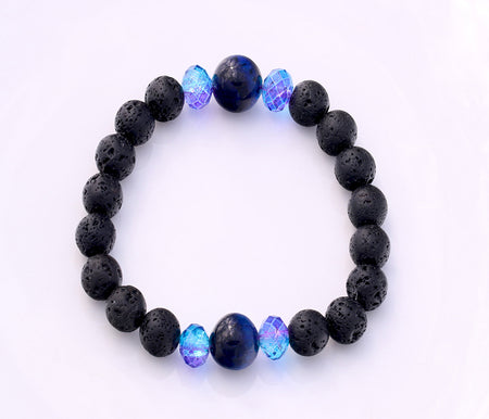 Om Spiritual Chakra Diffuser Bead Bracelet