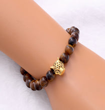 Load image into Gallery viewer, Tiger Eye Chakra Bead Bracelet for Spiritual Healing