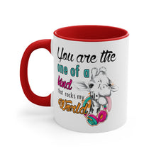 Load image into Gallery viewer, One of a Kind Rocks my World Personalized Mug, 11oz