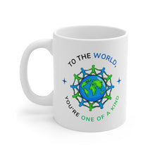 Load image into Gallery viewer, You Are My World Dad Personalized Mug, Gift for Father, 2 Sided Custom 11oz Mug