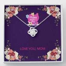Load image into Gallery viewer, Mother's Day Unbreakable Love Pendant Necklace - Personalized Message Card