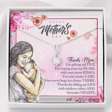 Load image into Gallery viewer, Mother's Day Alluring Ribbon Pendant Necklace Gift - Personalized Message Card