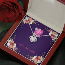 Load image into Gallery viewer, Mother's Day Unbreakable Love Pendant Necklace - Personalized Message Card