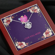 Load image into Gallery viewer, Mother's Day Unbreakable Love Pendant Necklace - Personalized Message Card