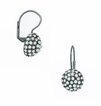 Load image into Gallery viewer, Rhinestone Blackberry Round Drop Earrings