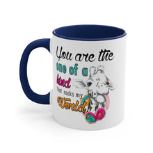 Load image into Gallery viewer, One of a Kind Rocks my World Personalized Mug, 11oz