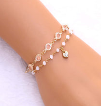 Load image into Gallery viewer, Gold Charm Bracelet, 7 1/2 inches