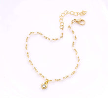 Load image into Gallery viewer, Gold Charm Bracelet, 7 1/2 inches