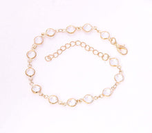 Load image into Gallery viewer, Gold Charm Bracelet, 7 1/2 inches