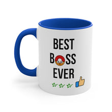 Load image into Gallery viewer, One Awesome Boss 11oz Custom Accent Mug for Him