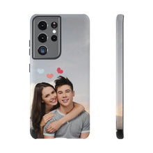 Load image into Gallery viewer, Personalized Photographic Portrait iPhone 15/14/13/12/11/10 X/8, Samsung Galaxy S10/S20/S21/S22, Samsung S20 FE/S21 FE, Google Pixel 5/6 Tough Phone Cases
