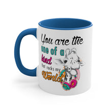 Load image into Gallery viewer, One of a Kind Rocks my World Personalized Mug, 11oz