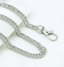 Load image into Gallery viewer, White Gold Tone Crossbody Handbag Strap
