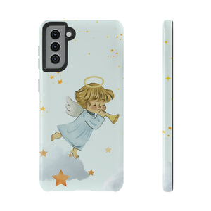 Magical Angel iPhone 15/14/13/12/11/10 X/8, Samsung Galaxy S10/S20/S21/S22, Samsung S20 FE/S21 FE, Google Pixel 5/6 Tough Phone Cases