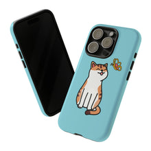 Load image into Gallery viewer, Happy Butterfly Cat iPhone 15/14/13/12/11/10 X/8, Samsung Galaxy S10/S20/S21/S22, Samsung S20 FE/S21 FE, Google Pixel 5/6 Tough Phone Cases
