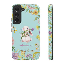 Load image into Gallery viewer, Abundance Bunny iPhone 15/14/13/12/11/10 X/8, Samsung Galaxy S10/S20/S21/S22, Samsung S20 FE/S21 FE, Google Pixel 5/6 Tough Phone Cases
