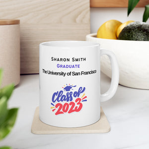 Personalized Graduation Mug Gift for Son, Grad Gift for Daughter, Graduate Gifts