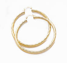 Load image into Gallery viewer, Big Gold Hoop Earrings, 59mm
