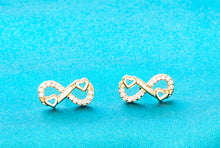 Load image into Gallery viewer, Infinity Heart Earrings for Women
