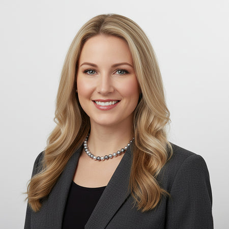 Tahitian Silver Grey Pearl Statement Necklace - 10mm Hand-Knotted Elegance (18")