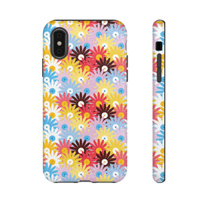 Beautiful Wildflowers Tough Covers for iPhone 15/14/13/12/11/10 X/8, Samsung Galaxy S10/S20/S21/S22, Samsung S20 FE/S21 FE, Google Pixel 5/6 Phone Cases